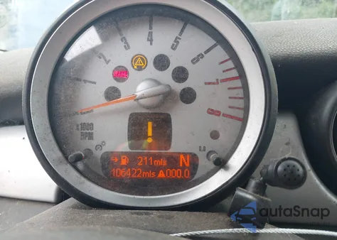 2007 Mini Cooper из США, поврежденный, VIN WMWMF33547TT54814